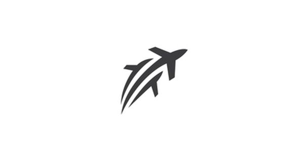 Detail Plane Logo Nomer 30