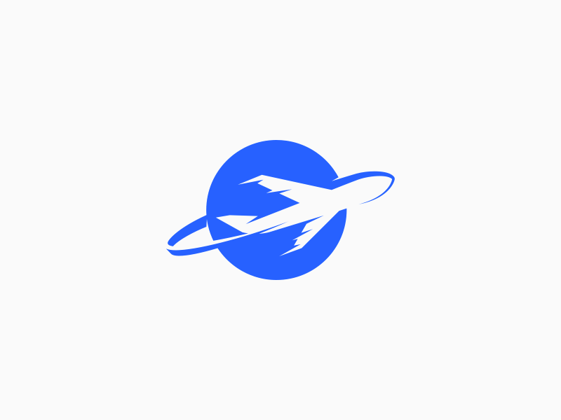 Detail Plane Logo Nomer 39