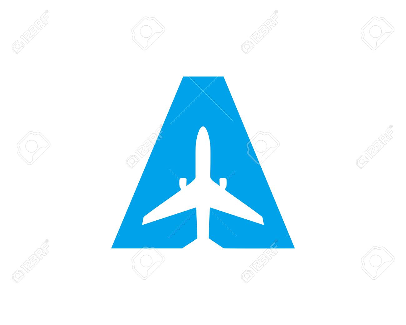 Detail Plane Logo Nomer 44