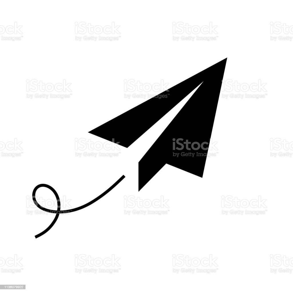 Detail Plane Paper Icon Nomer 39