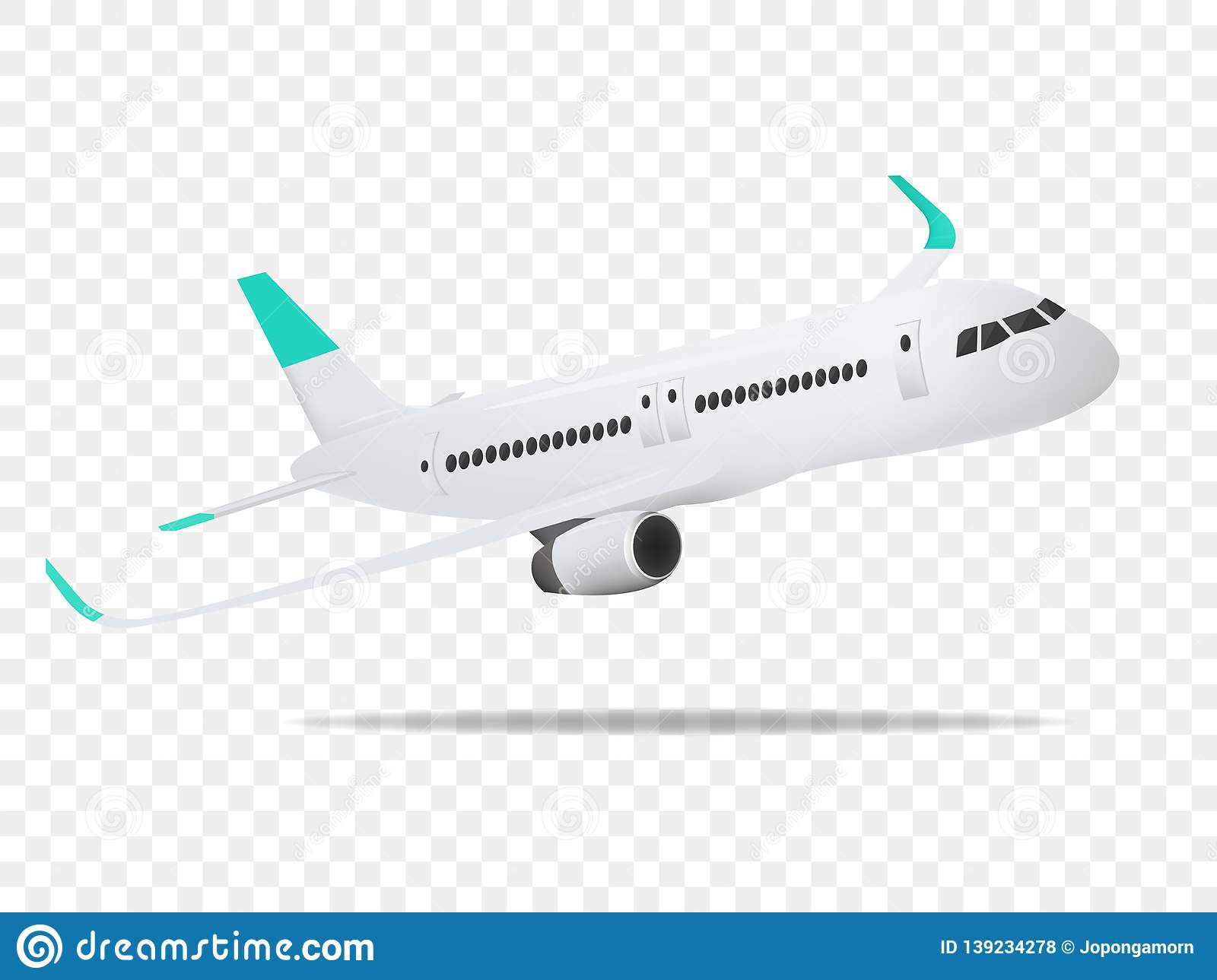 Detail Plane Transparent Background Nomer 9