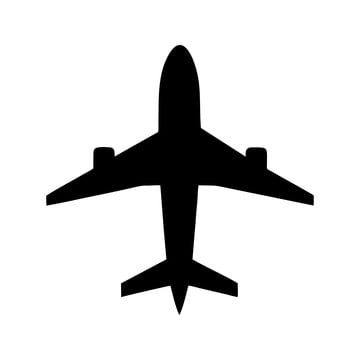 Detail Plane Vector Png Nomer 4