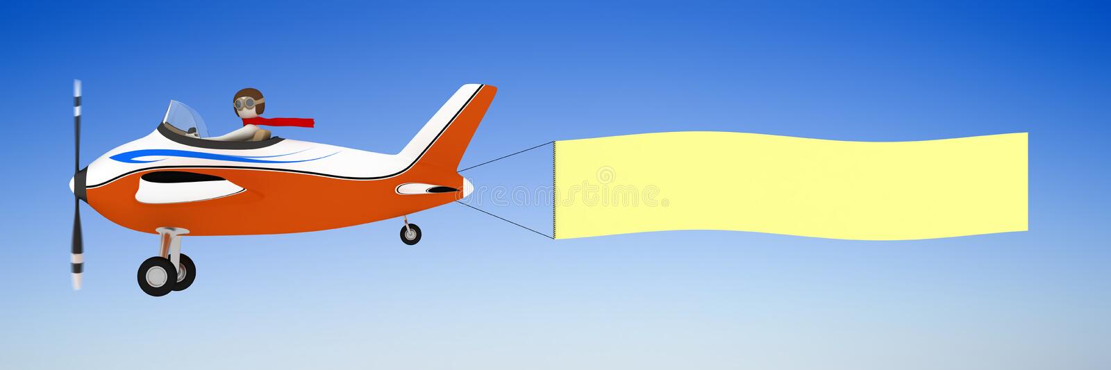 Detail Plane With Banner Png Nomer 50