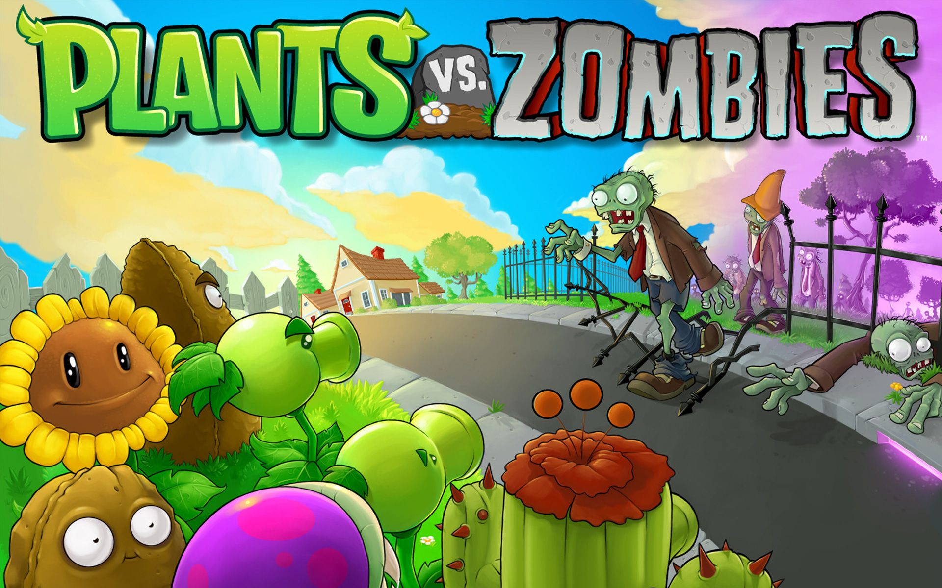 Detail Plants Vs Zombies Wallpaper Nomer 9