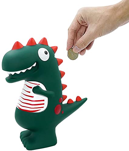 Detail Plastic Dinosaur Piggy Bank Nomer 3