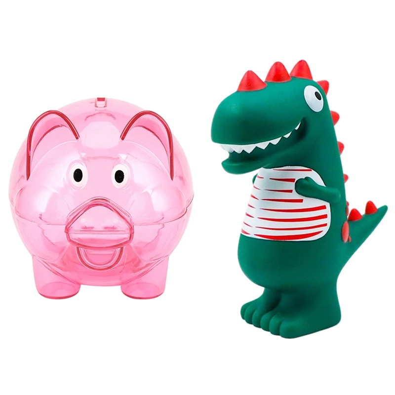 Detail Plastic Dinosaur Piggy Bank Nomer 47