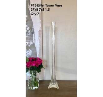 Detail Plastic Eiffel Tower Vase Nomer 50