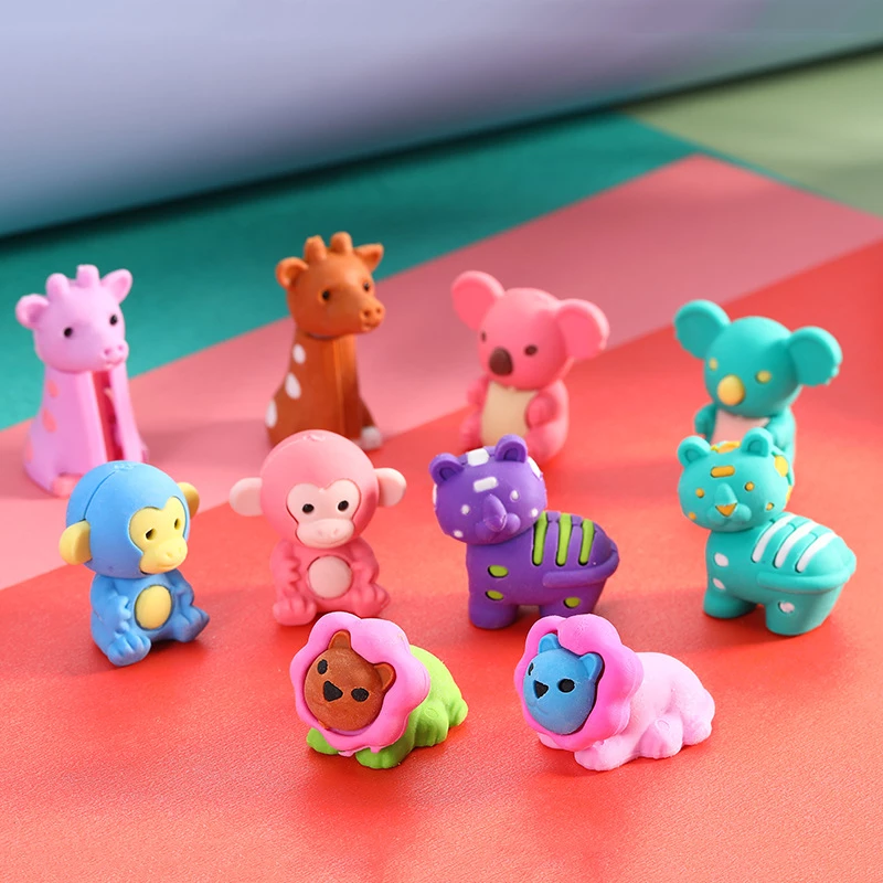 Detail Plastic Eraser Lion Nomer 27