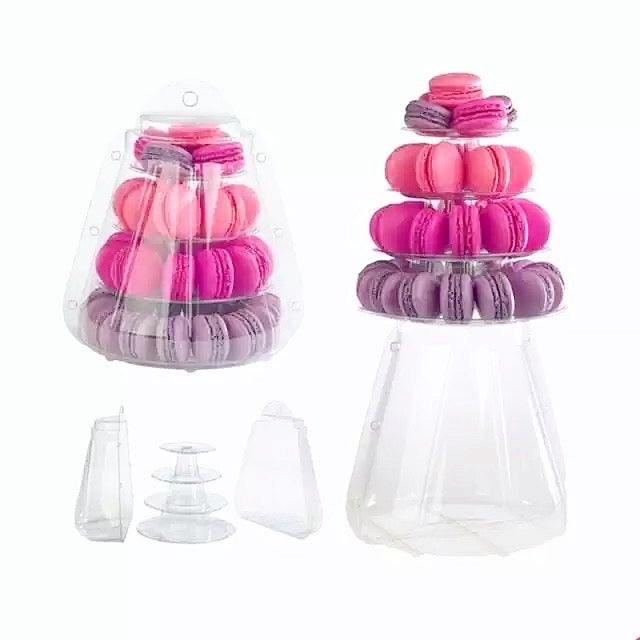 Detail Plastic Macaron Tower Nomer 13