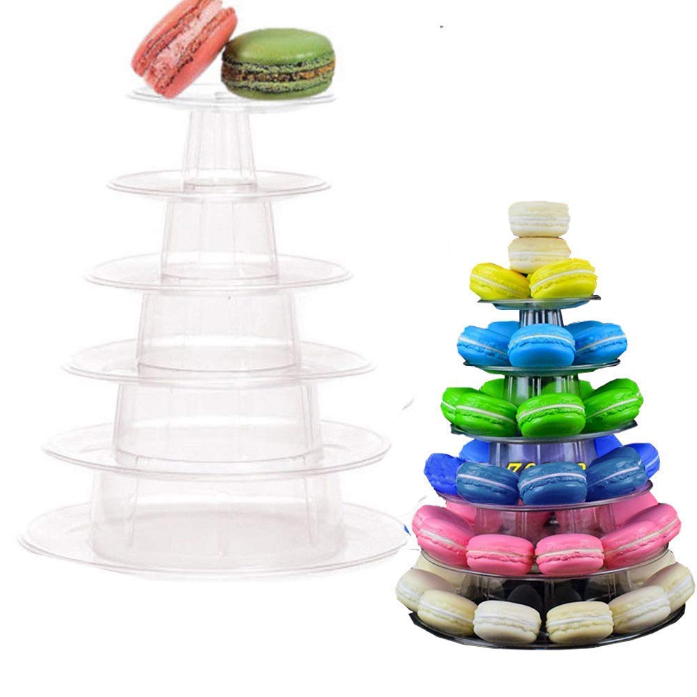 Detail Plastic Macaron Tower Nomer 18