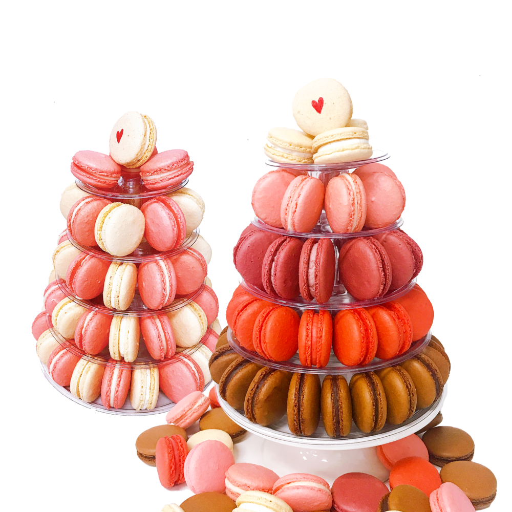 Detail Plastic Macaron Tower Nomer 21