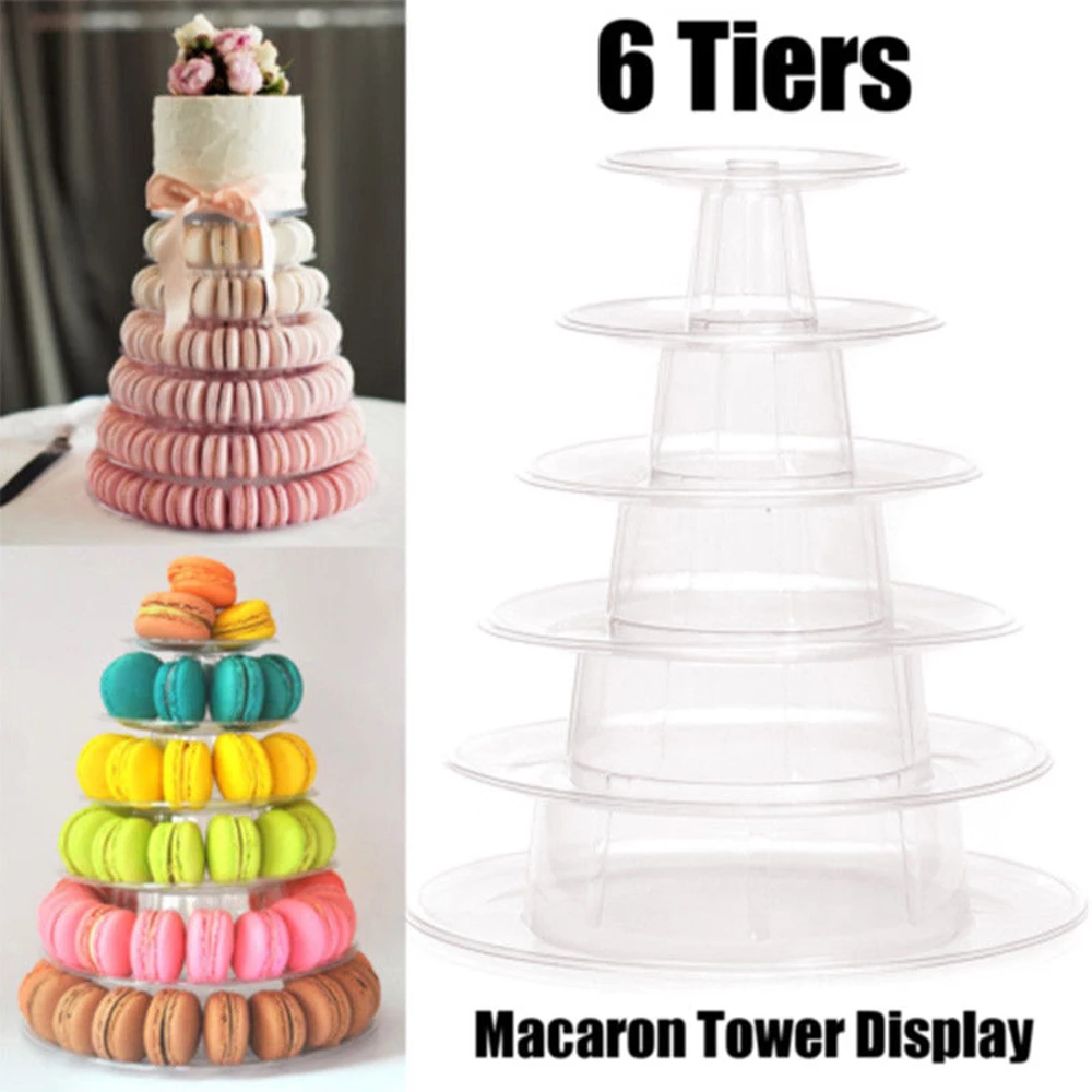 Detail Plastic Macaron Tower Nomer 5