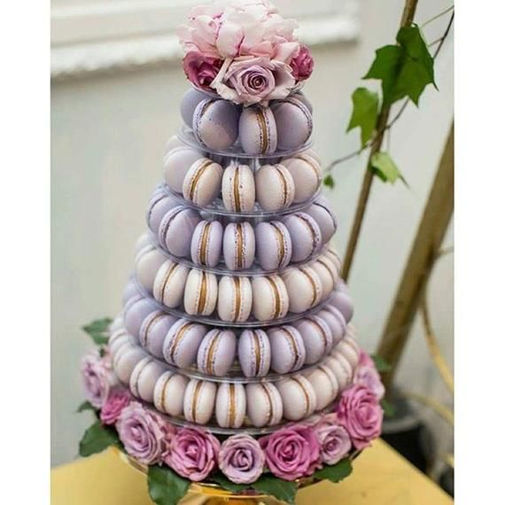 Detail Plastic Macaron Tower Nomer 42