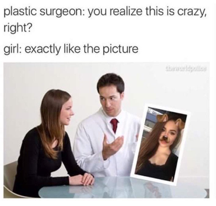 Detail Plastic Surgery Meme Nomer 15
