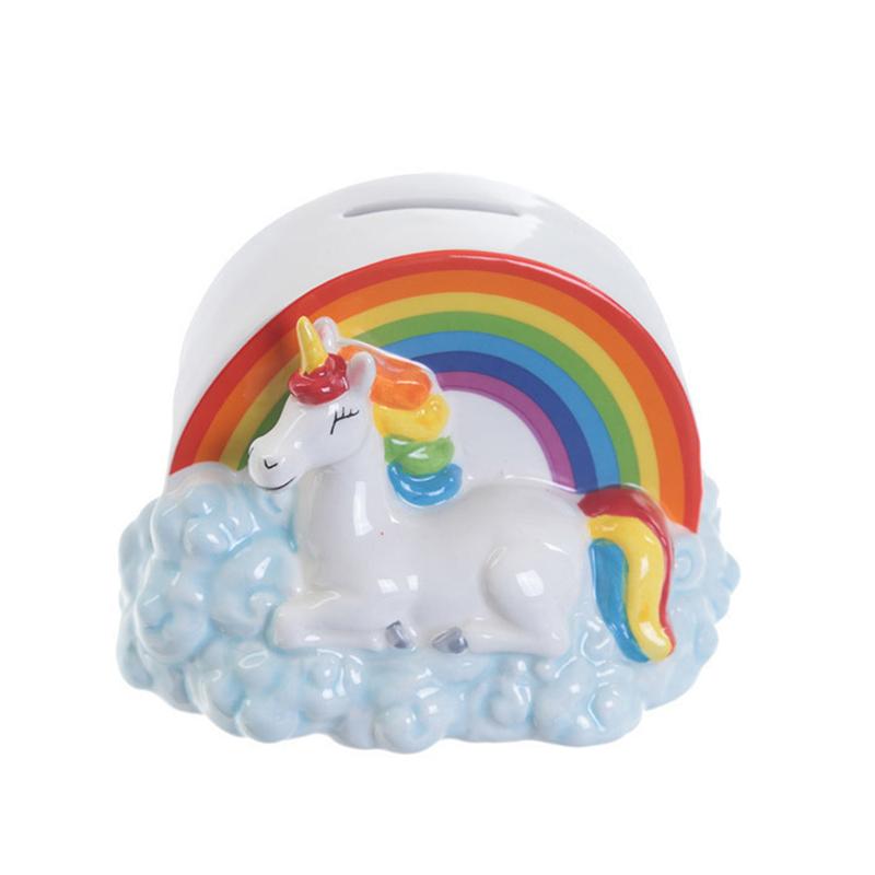 Detail Plastic Unicorn Piggy Bank Nomer 11