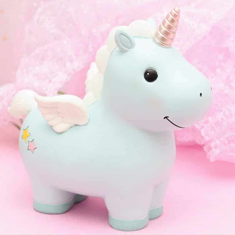 Detail Plastic Unicorn Piggy Bank Nomer 15