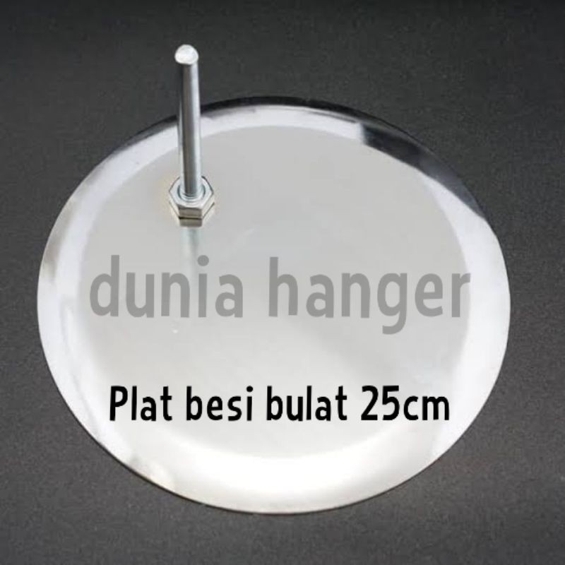 Detail Plat Besi Lingkaran Nomer 48