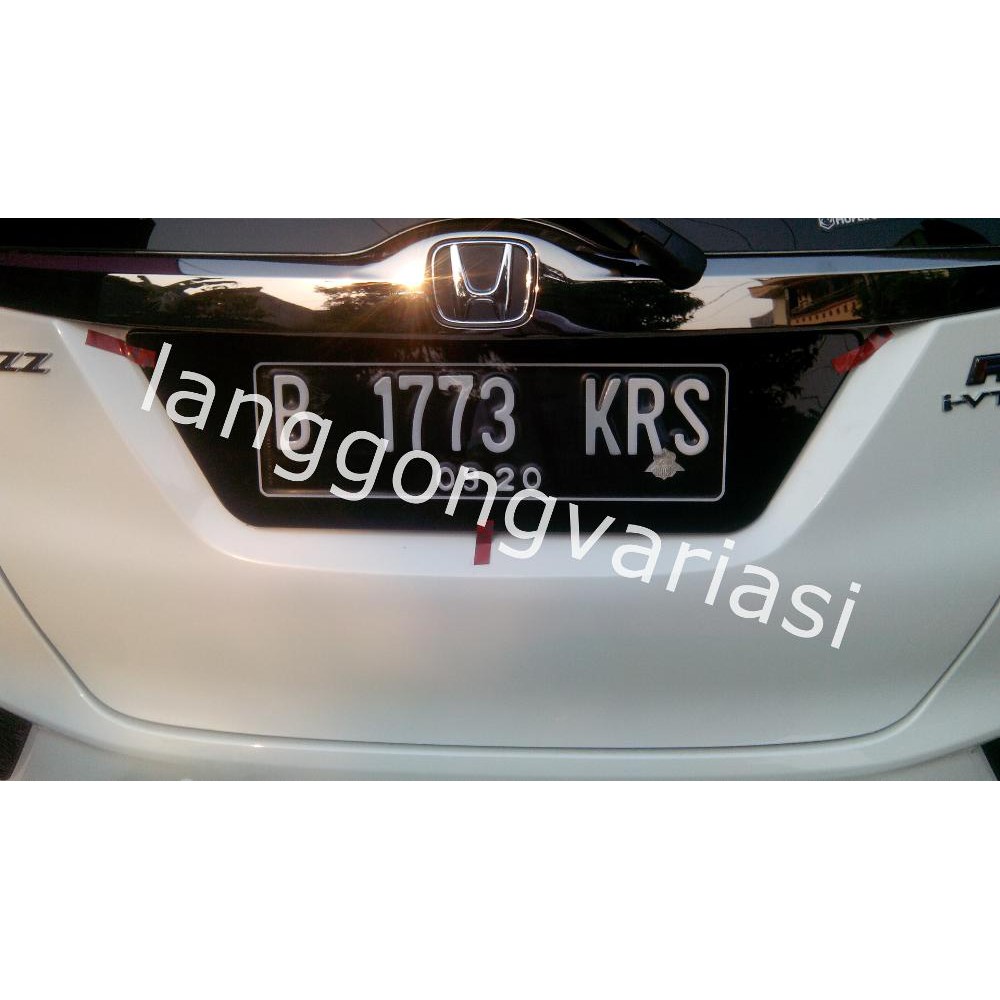 Detail Plat Nomor Acrylic Nomer 28