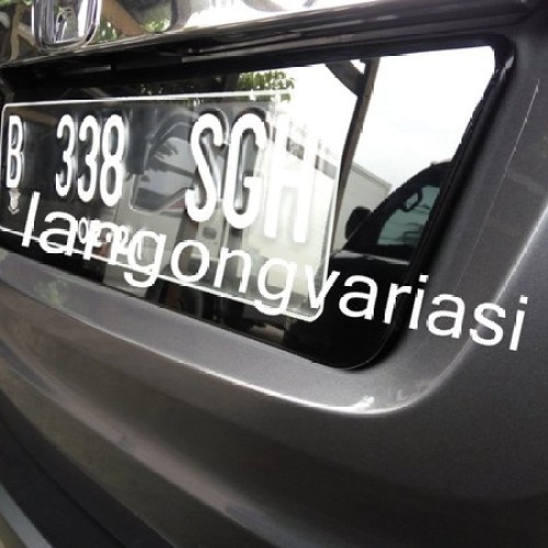 Detail Plat Nomor Acrylic Nomer 7