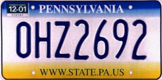 Detail Plat Nomor Amerika Nomer 39