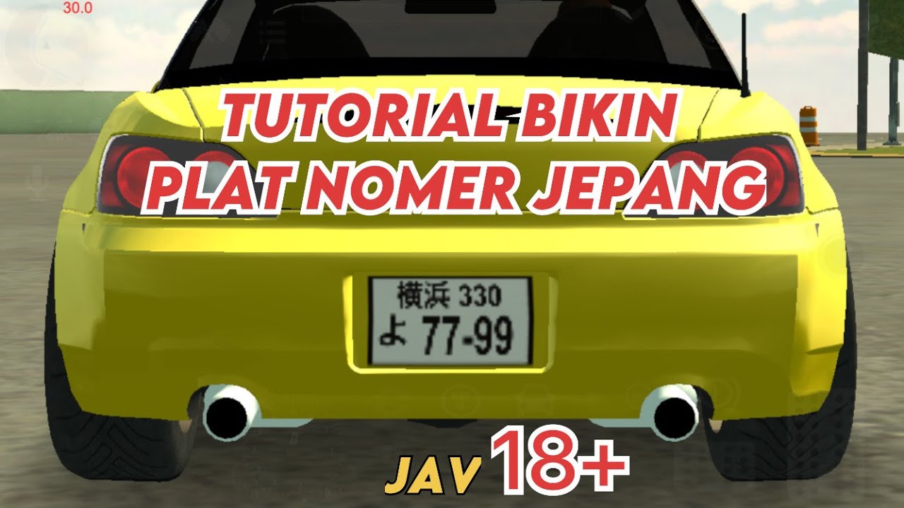 Detail Plat Nomor Mobil Jepang Nomer 12