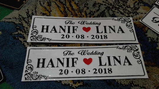 Detail Plat Nomor Mobil Pengantin Nomer 19