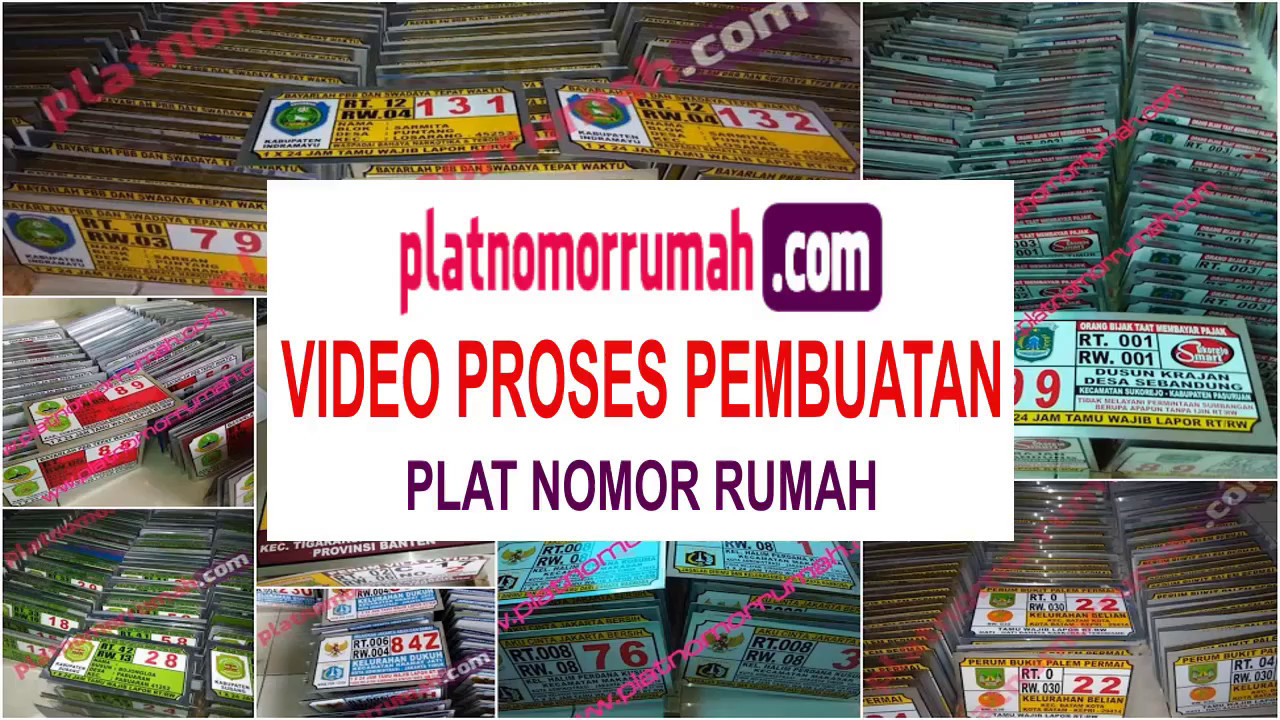 Detail Plat Nomor Rumah Satuan Nomer 46