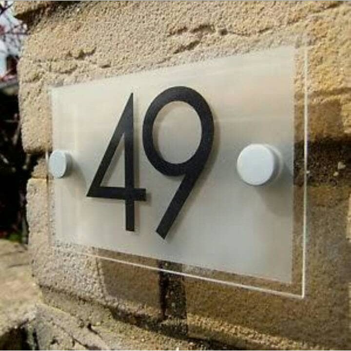 Detail Plat Nomor Rumah Unik Nomer 19