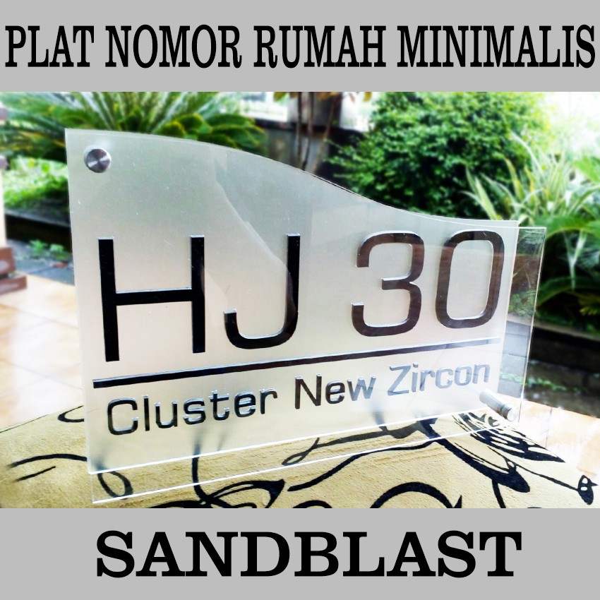 Detail Plat Nomor Rumah Unik Nomer 50