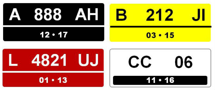 Detail Plat Nomor Vector Nomer 2