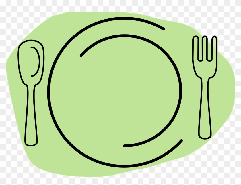 Detail Plate And Fork Clipart Nomer 17