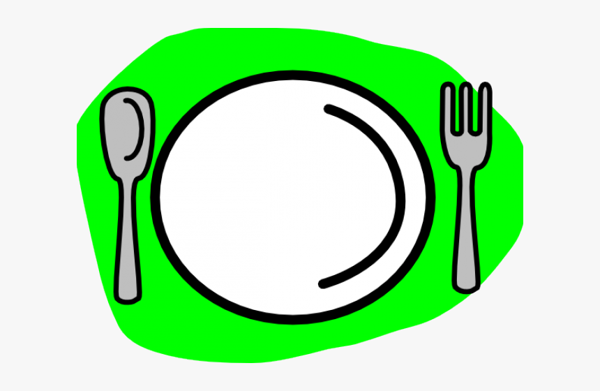 Detail Plate And Fork Clipart Nomer 18