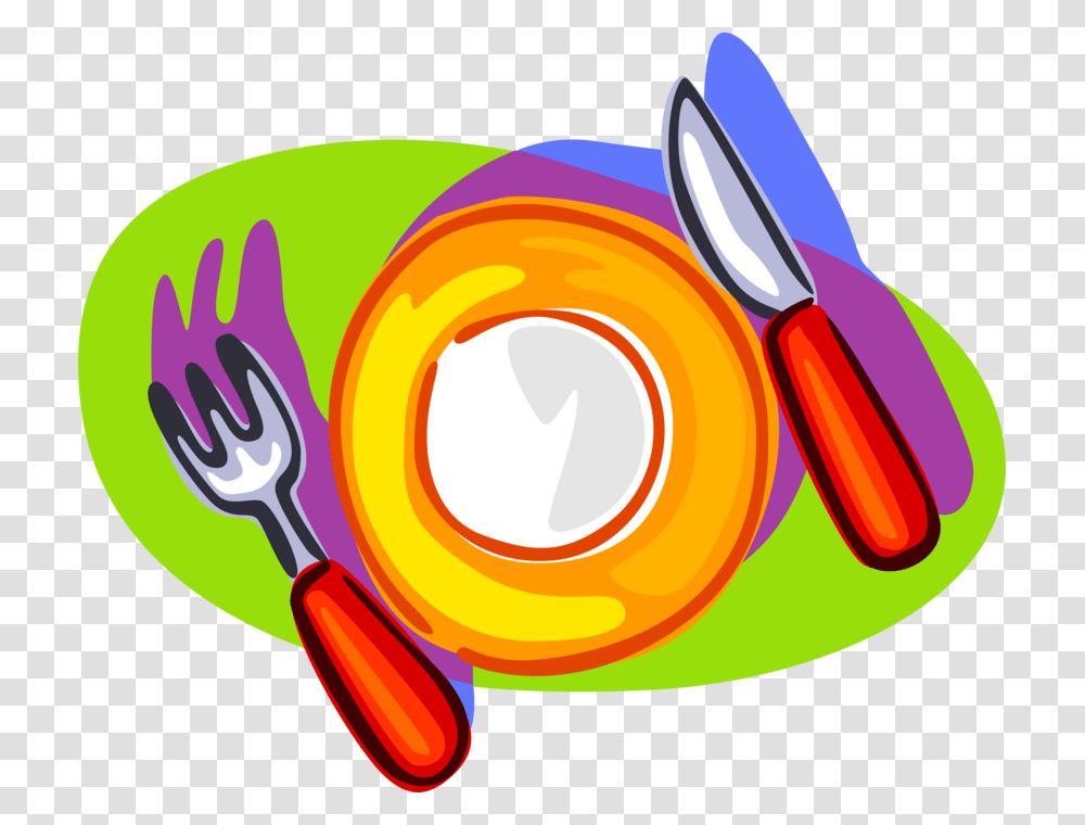 Detail Plate And Fork Clipart Nomer 24
