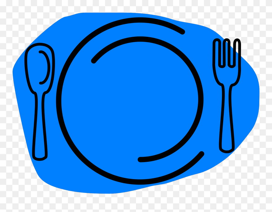 Detail Plate And Fork Clipart Nomer 39