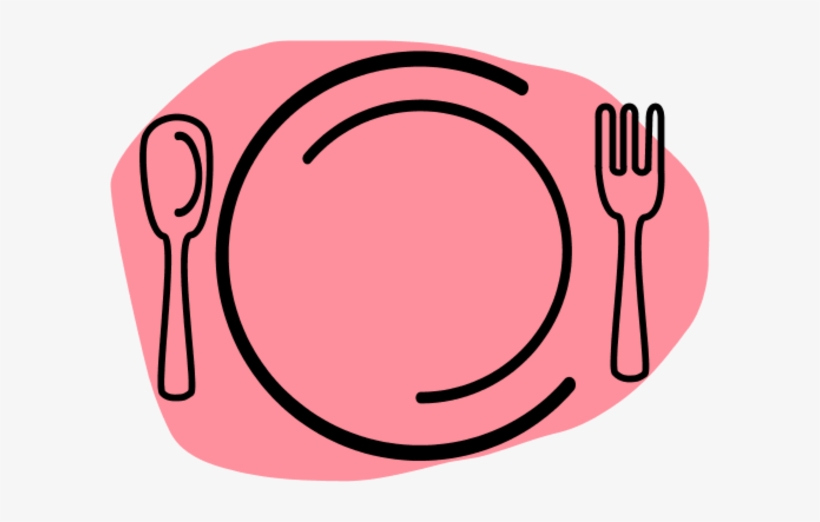 Detail Plate And Fork Clipart Nomer 41