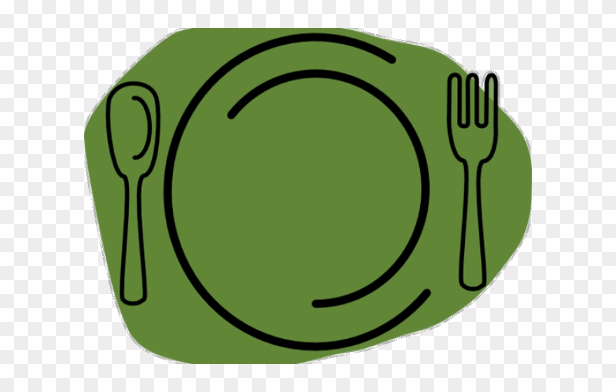 Detail Plate And Fork Clipart Nomer 43