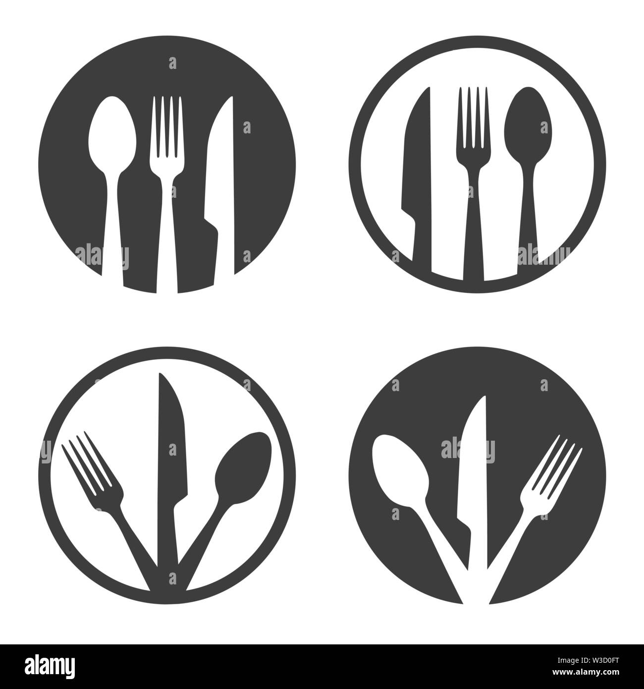 Detail Plate Fork And Knife Clipart Nomer 38