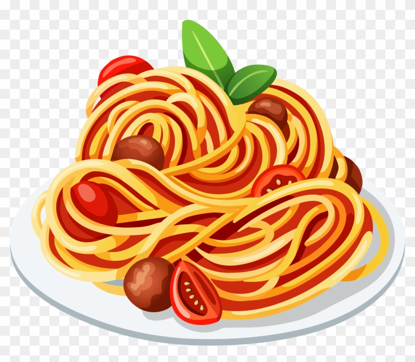 Detail Plate Of Spaghetti Png Nomer 21