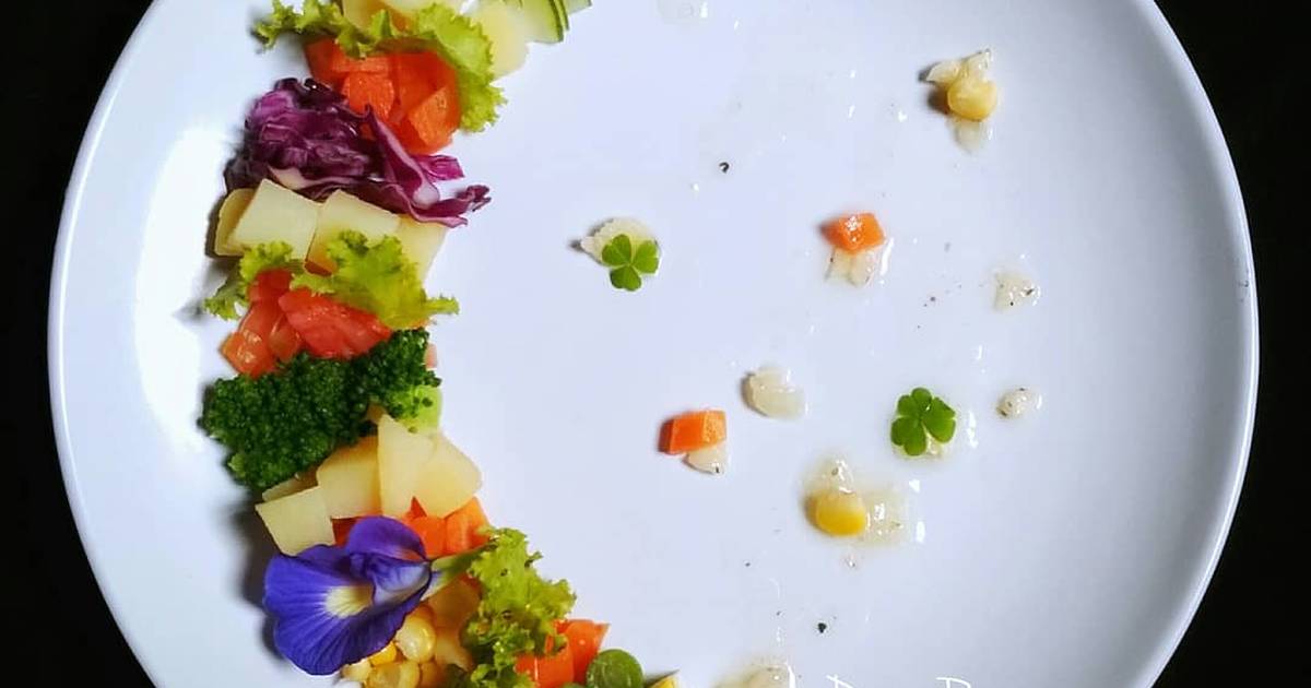 Detail Plating Salad Sayur Nomer 3