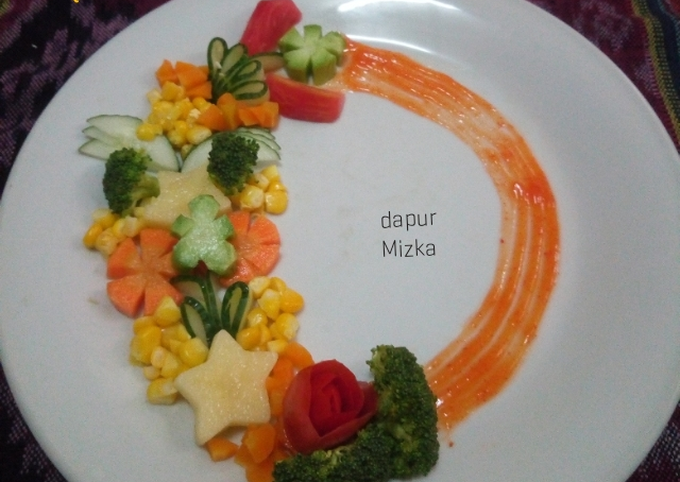 Detail Plating Salad Sayur Nomer 4