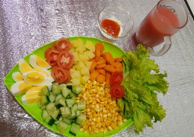 Detail Plating Salad Sayur Nomer 53