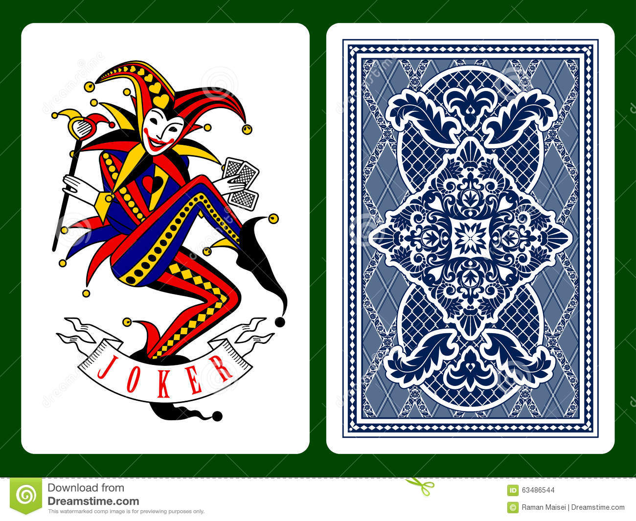 Detail Playing Card Background Design Nomer 33