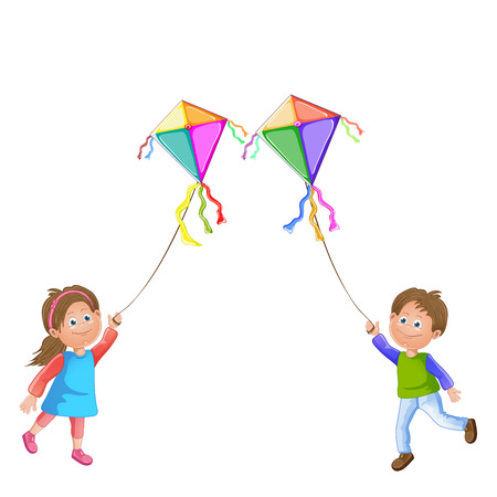 Detail Playing Kite Clipart Nomer 11