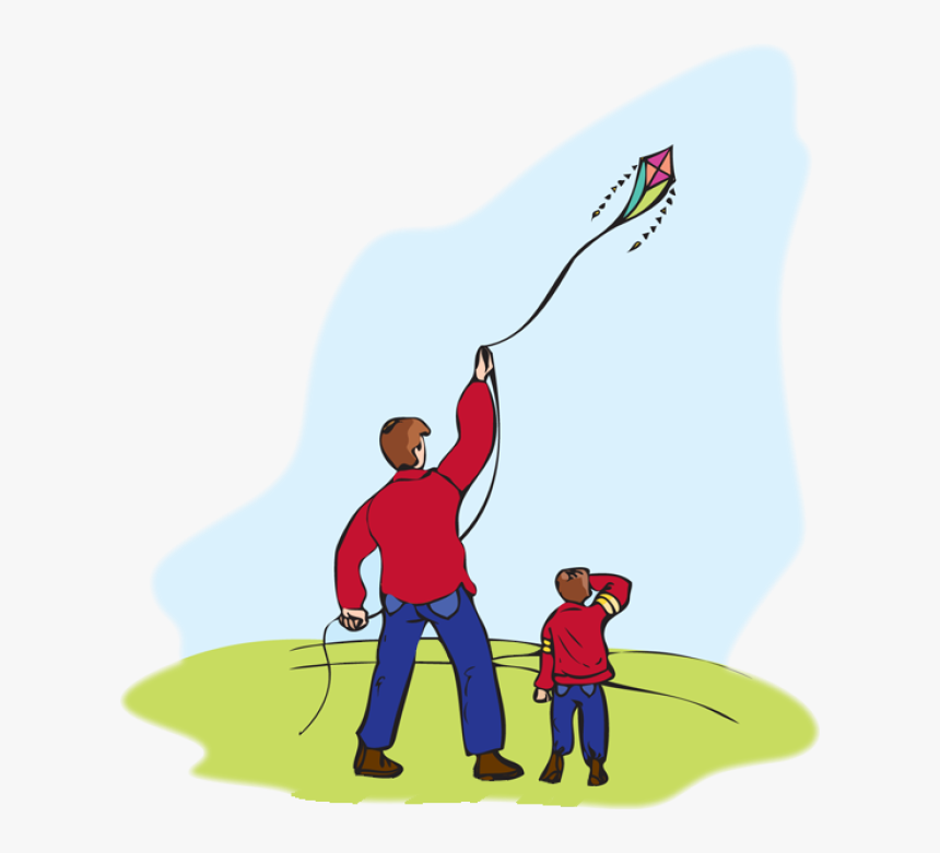 Detail Playing Kite Clipart Nomer 17