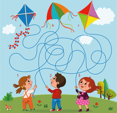 Detail Playing Kite Clipart Nomer 25