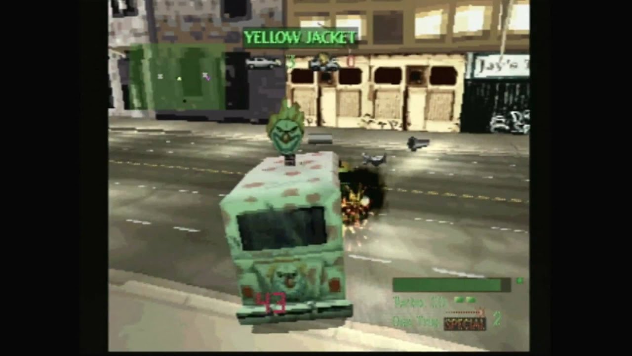 Playstation Game With Clown Ice Cream Truck - KibrisPDR