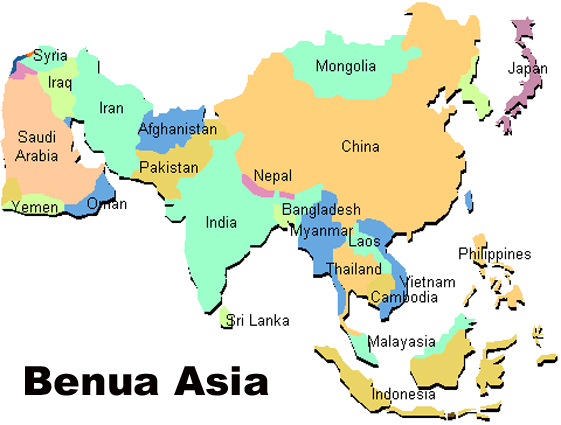 Detail Atlas Benua Asia Nomer 12