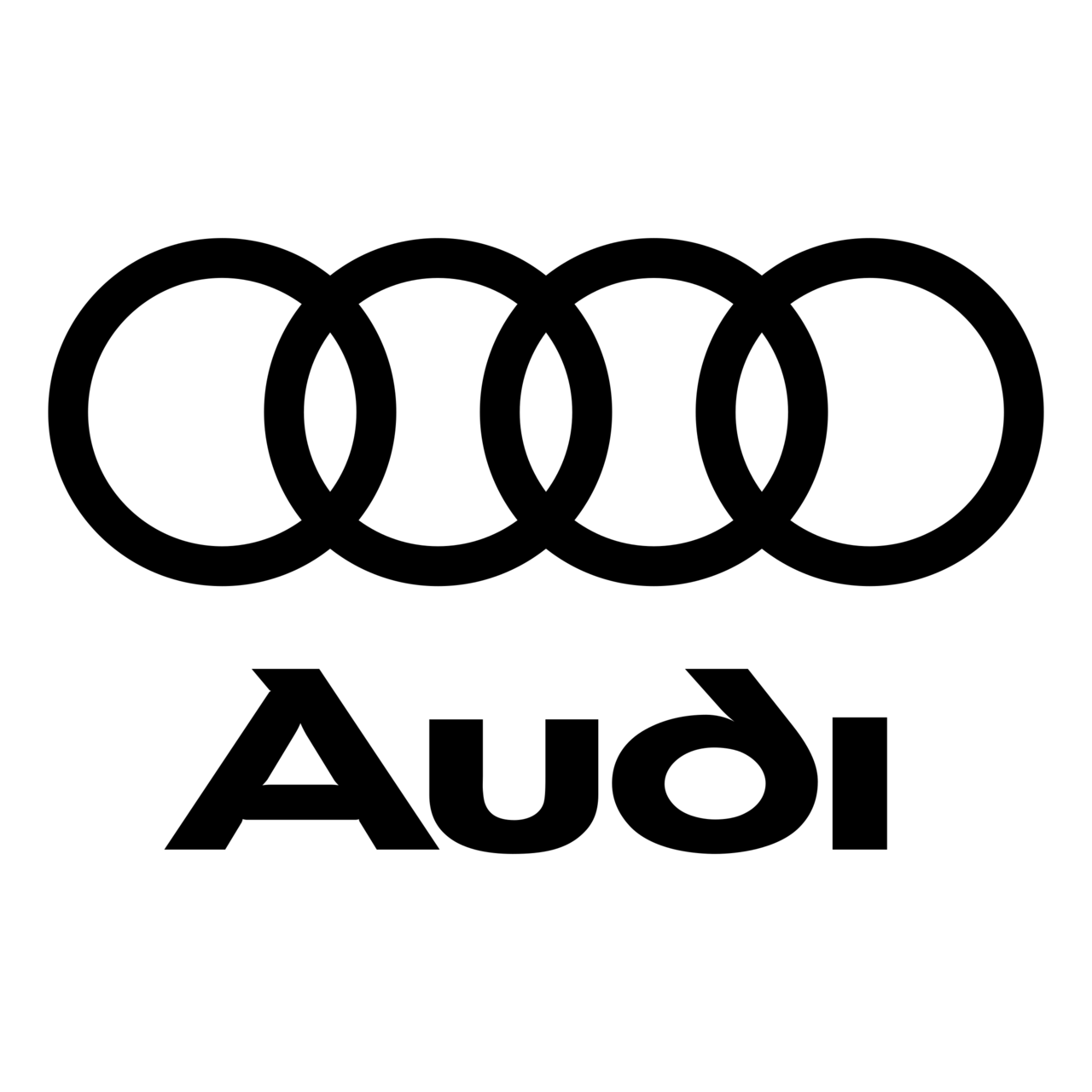 Detail Audi Logo Nomer 7