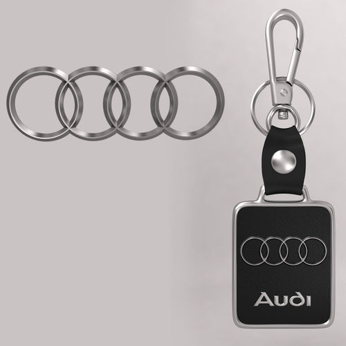 Detail Audi Logo Keychain Nomer 2