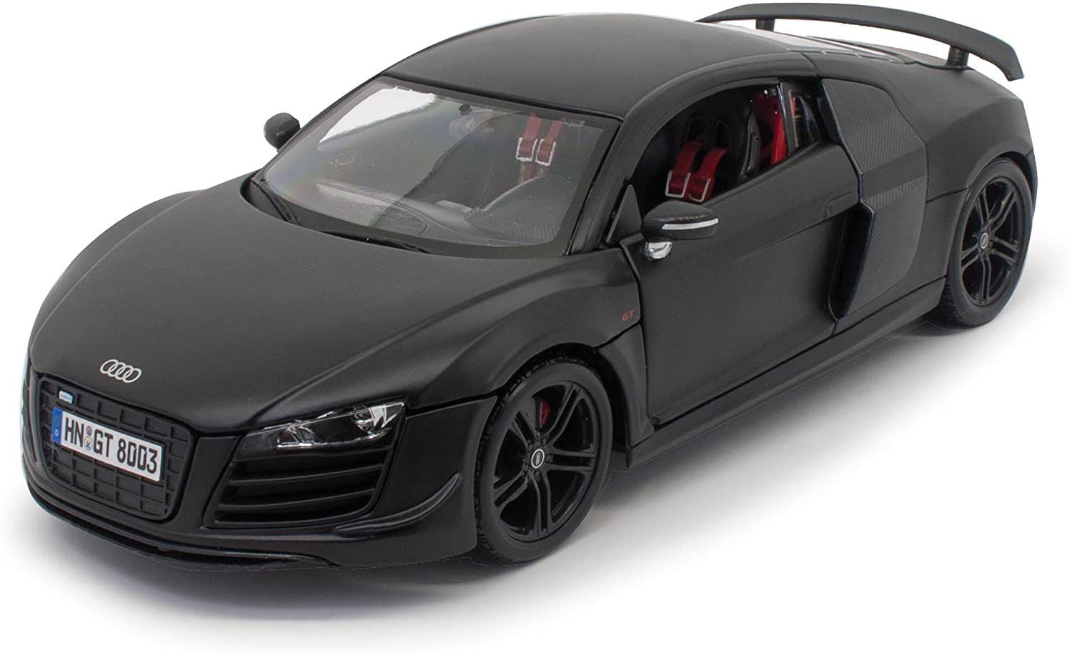 Detail Audi R8 Matte Black Nomer 11